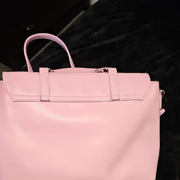 Blackcraft Pink Crossbody Bag with Pentagram Accents - Picture 6 of 6